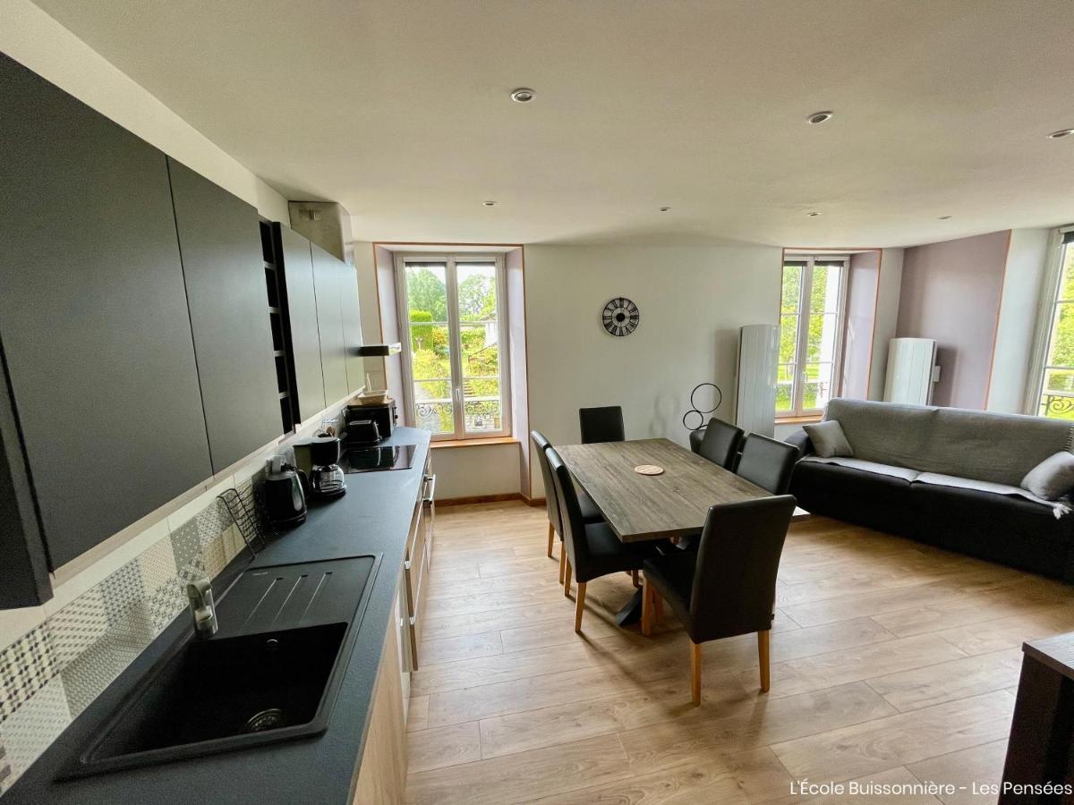 L'Ecole Buissonniere Apartment Saint-Vigor-le-Grand Екстериор снимка